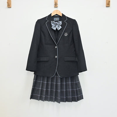 【中古】埼玉県 戸田東中学校 女子制服 4点（ブレザー・スカート）sf002506