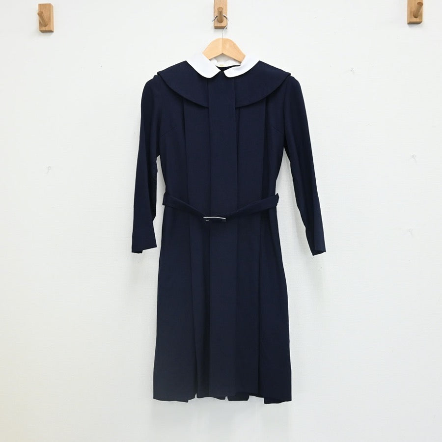 【中古】兵庫県 愛徳学園 女子制服 1点（ジャンパースカート）sf002513