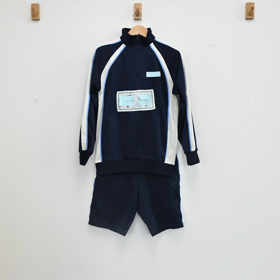 【中古】大阪府 大阪国際滝井高校 女子制服 2点（ジャージ 上・体操服 下）sf002532
