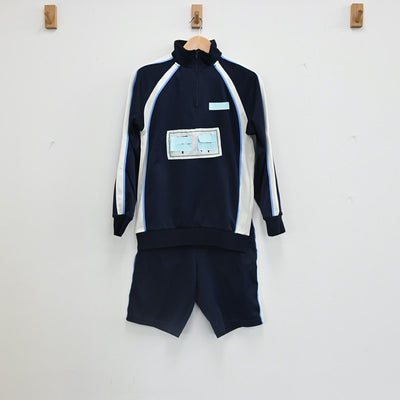【中古】大阪府 大阪国際滝井高校 女子制服 2点（ジャージ 上・体操服 下）sf002532