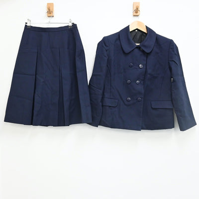 【中古】宮崎県 宮崎県立宮崎大宮高校 女子制服 2点（ブレザー・スカート）sf002554