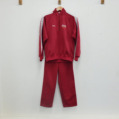 【中古】福岡県 福岡県立輝翔館中等教育学校 男子制服 2点（ジャージ 上・ジャージ 下）sf002557
