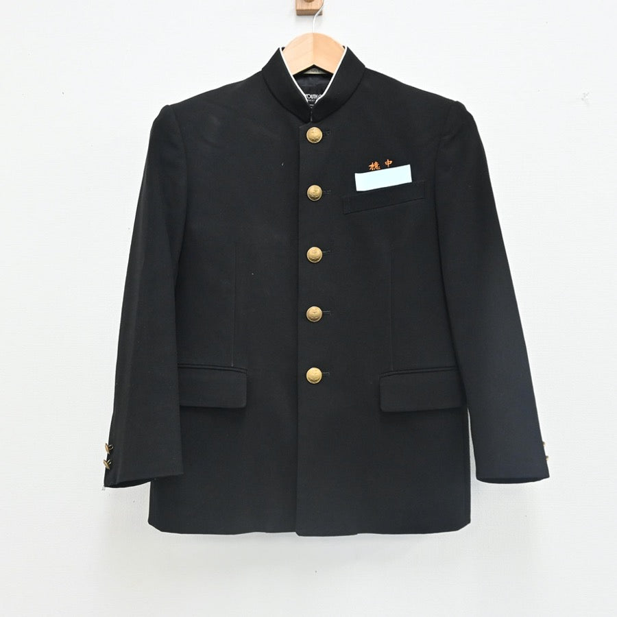 【中古】宮崎県 宮崎市立檍中学校 男子制服 1点（学ラン）sf002560