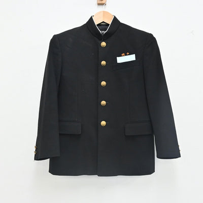 【中古】宮崎県 宮崎市立檍中学校 男子制服 1点（学ラン）sf002560