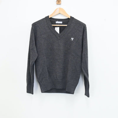 【中古】東京都 自由ヶ丘学園高等学校 男子制服 4点（学ラン・ニット・ズボン）sf002573