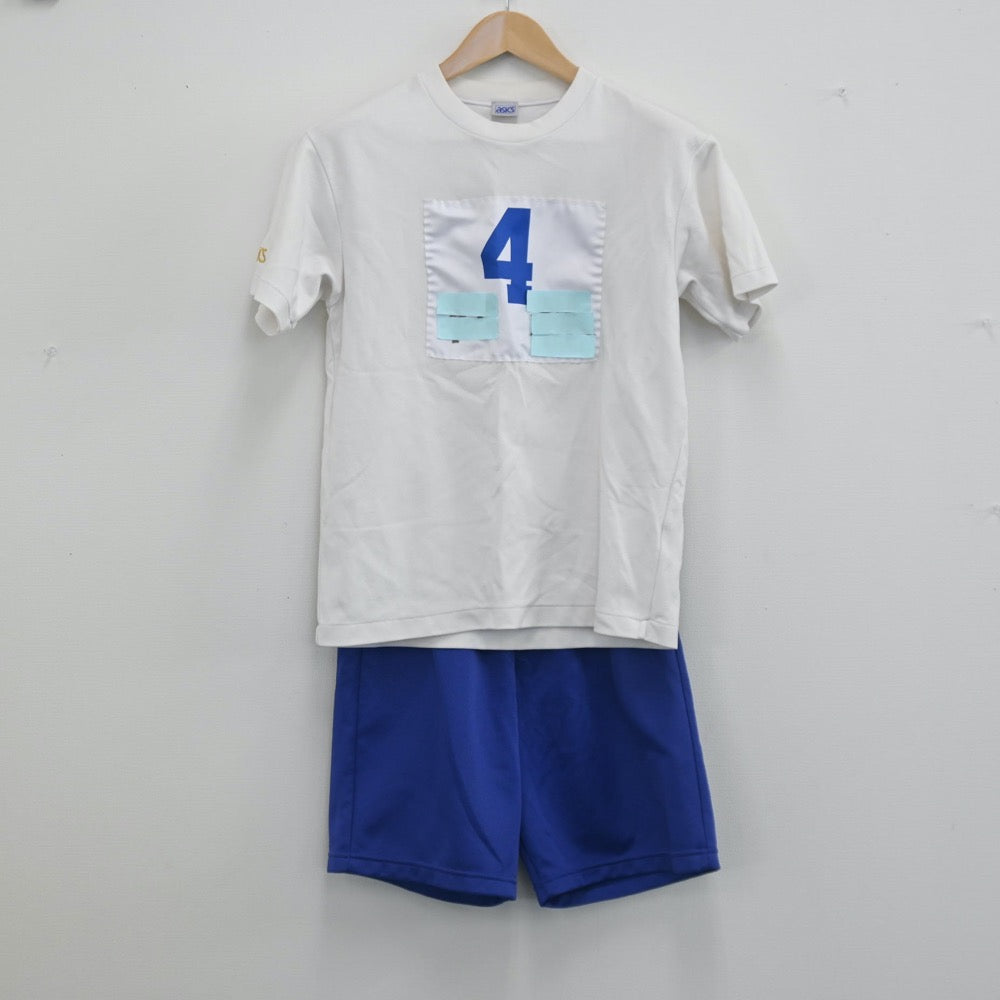 【中古】福岡県 板付中学校 男子制服 5点（体操服 上・ジャージ 下・体操服 上・体操服 下）sf002608