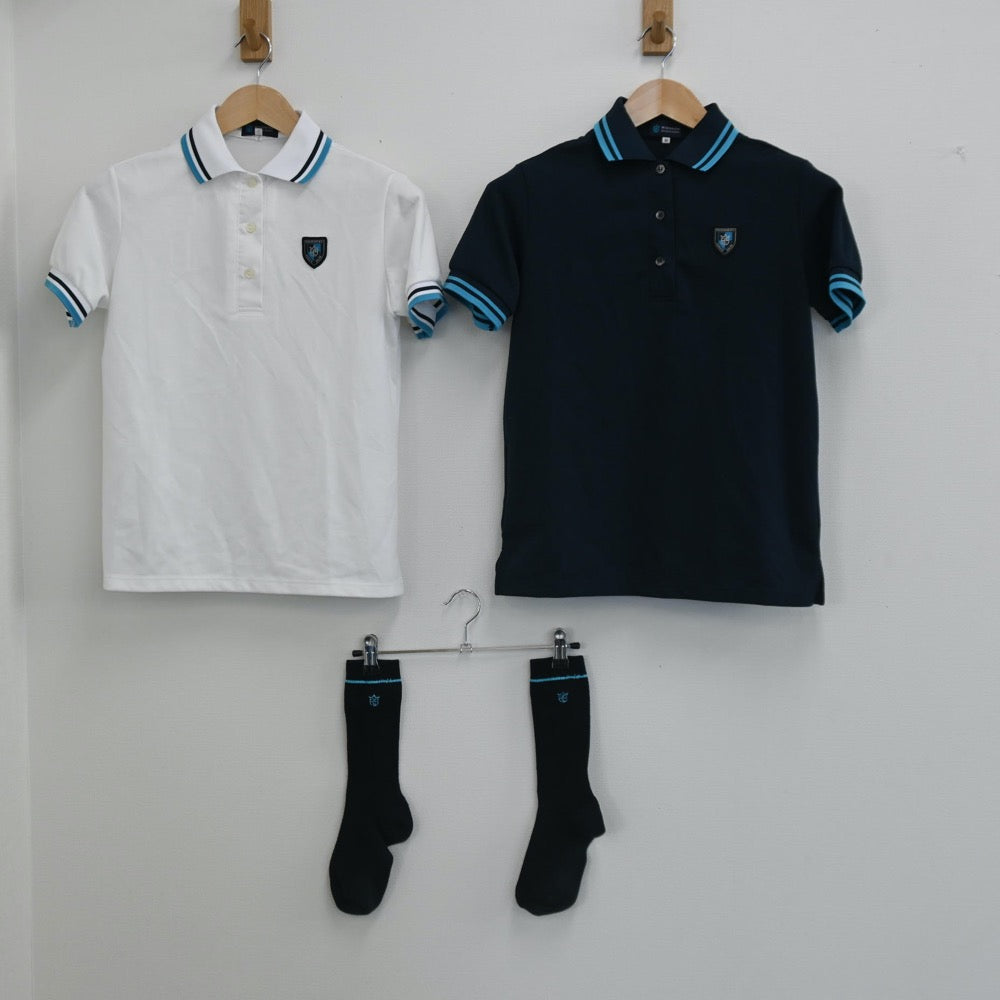 【中古】東京都 渡辺高等学院 女子制服 3点（シャツ）sf002665