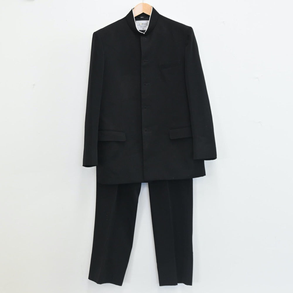 【中古】栃木県 足利高等学校 男子制服 3点（学ラン・ズボン）sf002688
