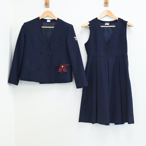 中古制服】大分県 大分雄城台高等学校 女子制服 4点（ブレザー・ニット・ジャンパースカート）sf002695【リサイクル学生服】 | 中古制服 通販パレイド