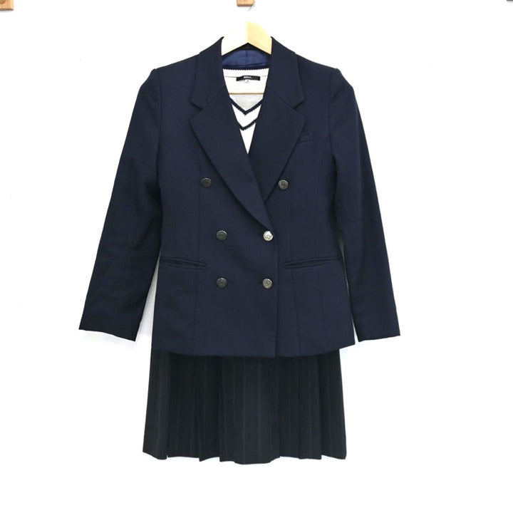 【中古制服】埼玉県 久喜高等学校 女子制服 3点（ブレザー・ニット・スカート）sf002719【リサイクル学生服】 | 中古制服通販パレイド