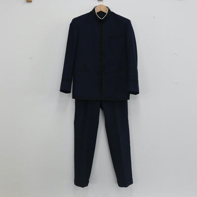 【中古】東京都 佼成学園中学校 男子制服 4点（学ラン・ズボン）sf002747