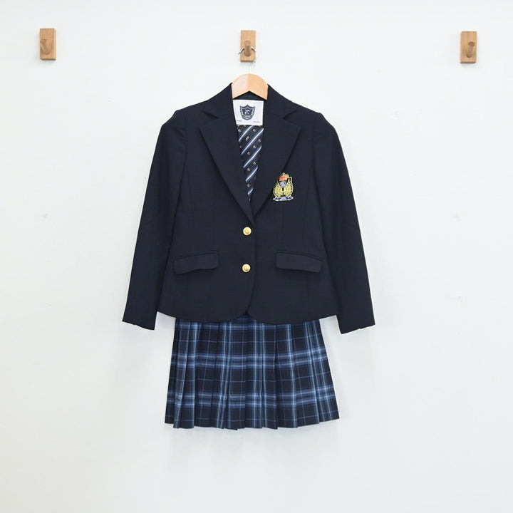 中古制服】山梨県 日本航空学園高校(通信制) 女子制服 4点（ブレザー・スカート）sf002789【リサイクル学生服】 | 中古制服通販パレイド