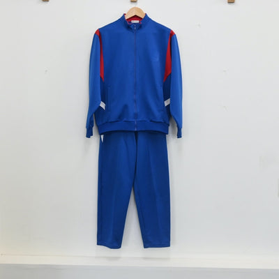 【中古】栃木県 小山第三中学校 男子制服 2点（ジャージ 上・ジャージ 下）sf002814