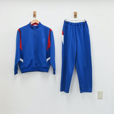 【中古】栃木県 小山第三中学校 男子制服 2点（ジャージ 上・ジャージ 下）sf002814