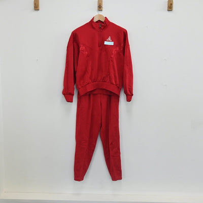 【中古】富山県 富山第一高校 女子制服 4点（ジャージ 上・ジャージ 下・体操服 上・体操服 下）sf002843