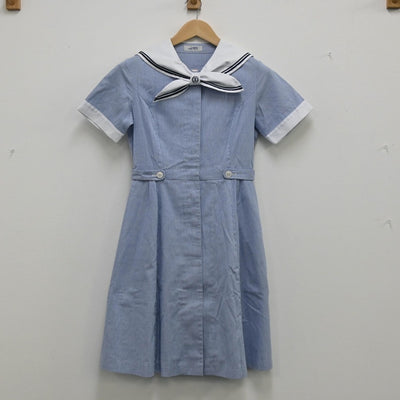 【中古】大阪府 京都聖母学院中学 女子制服 1点（ジャンパースカート）sf002895