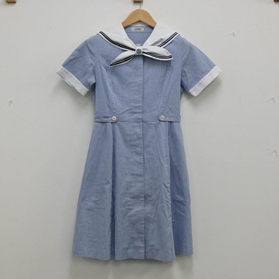 【中古】大阪府 京都聖母学院中学 女子制服 1点（ジャンパースカート）sf002895