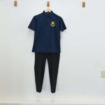 【中古】宮城県 仙台育英学園高等学校 男子制服 3点（シャツ・ズボン）sf002954