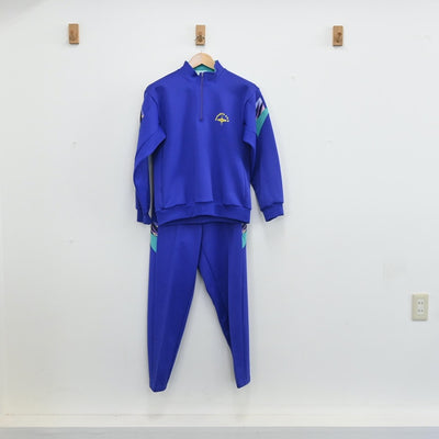 【中古】宮城県 仙台市立七北田中学校 女子制服 3点（ジャージ 上・ジャージ 上・ジャージ 下）sf002978