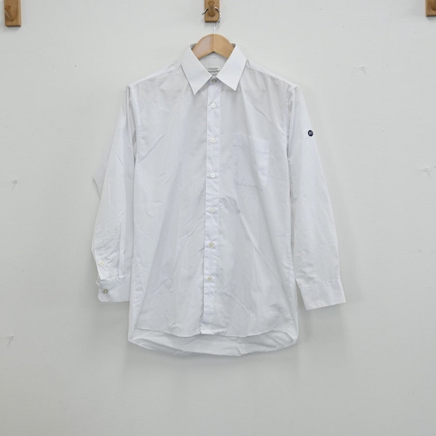 【中古】愛知県 岡崎市立岩津高等学校 男子制服 4点（ブレザー・シャツ・ズボン）sf002984
