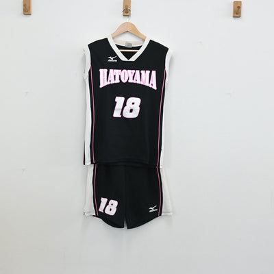 【中古】埼玉県 鳩山中学校/バスケ部ユニフォーム 女子制服 2点（ 部活ユニフォーム 上下）sf002986