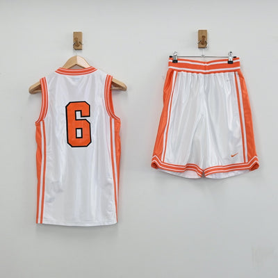 【中古】埼玉県 山村国際高校/バスケ部ユニフォーム 女子制服 2点（ 部活ユニフォーム 上下）sf002987