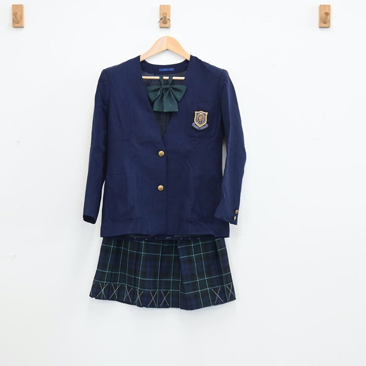 中古制服】埼玉県 山村国際高校 女子制服 4点（ブレザー・ベスト
