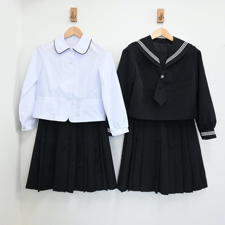 中古制服】静岡県 長泉町立長泉中学校 女子制服 5点（セーラー服・シャツ・スカート）sf003050【リサイクル学生服】 | 中古制服通販パレイド