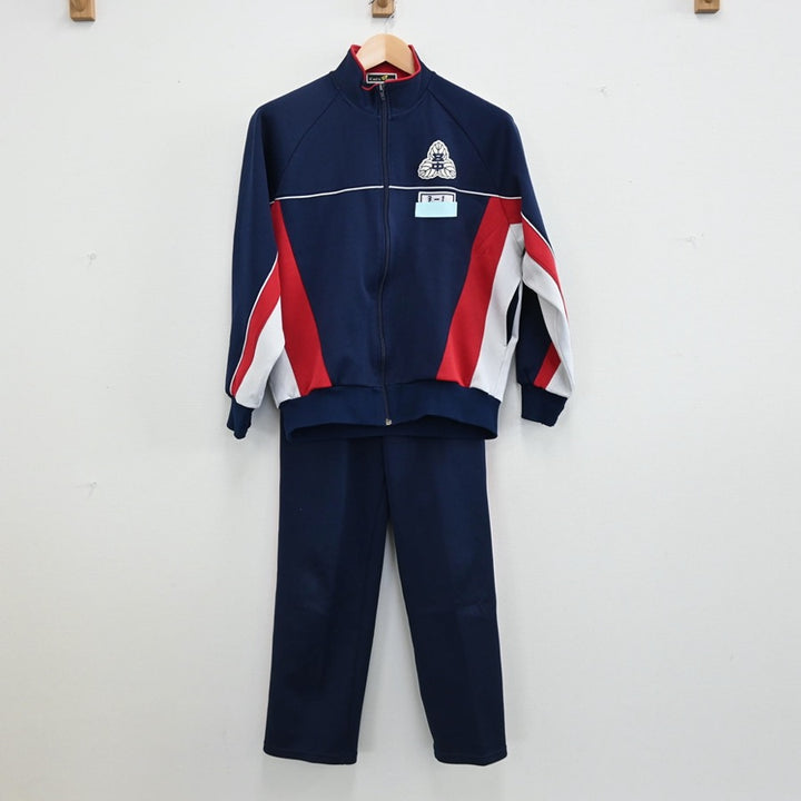 中古制服】千葉県 市川市立第五中学校 女子制服 4点（ジャージ