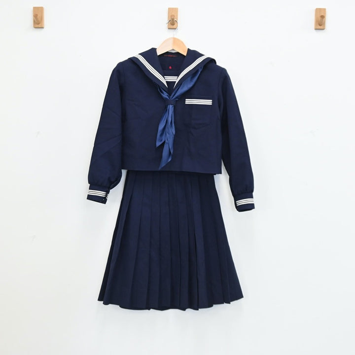 【中古制服】兵庫県 加古川中学校 女子制服 3点（セーラー服・靴）sf003109【リサイクル学生服】 | 中古制服通販パレイド