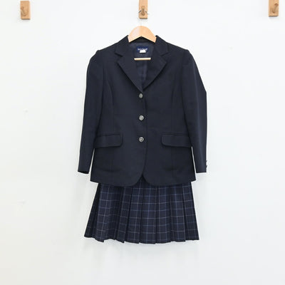 【中古】千葉県 生浜高校 女子制服 2点（ブレザー・スカート）sf003159