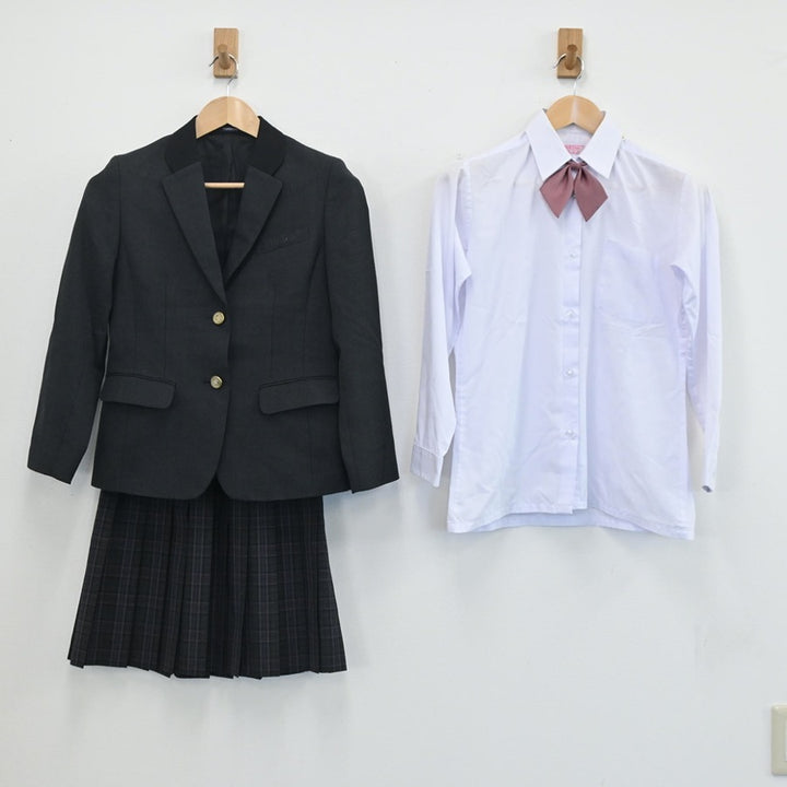 【中古制服】長野県 長野県屋代付属中学校 女子制服 5点（ブレザー・シャツ・スカート）sf003287【リサイクル学生服】 | 中古制服通販パレイド