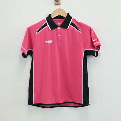 【中古】京都府 木津南中学校　卓球部ユニフォーム＆シューズ 女子制服 2点（部活ユニフォーム 上・靴）sf003288