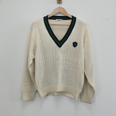 中古制服】東京都 明治学院高等学校 女子制服 1点（ニット）sf003298