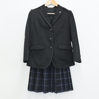 【中古】静岡県 かえつ有明中学校 女子制服 3点（ブレザー・シャツ・スカート）sf003328