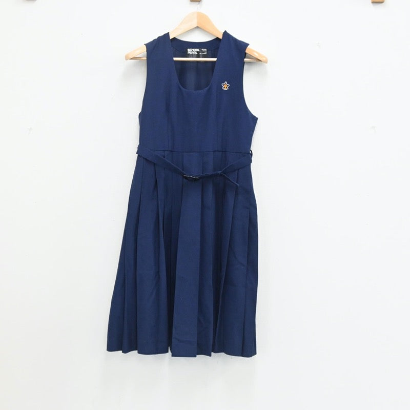 【中古】埼玉県 大相模中学校 女子制服 2点（ジャンパースカート）sf003353