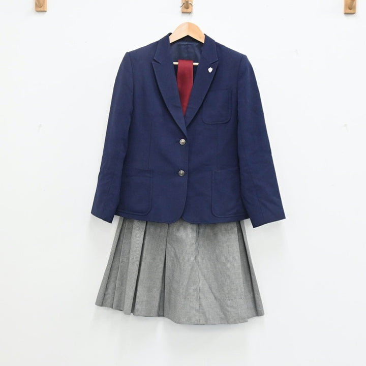 【中古制服】栃木県 宇都宮清陵高等学校 女子制服 7点（ブレザー・ベスト・シャツ・ニット・スカート）sf003355【リサイクル学生服】 | 中古制服 通販パレイド