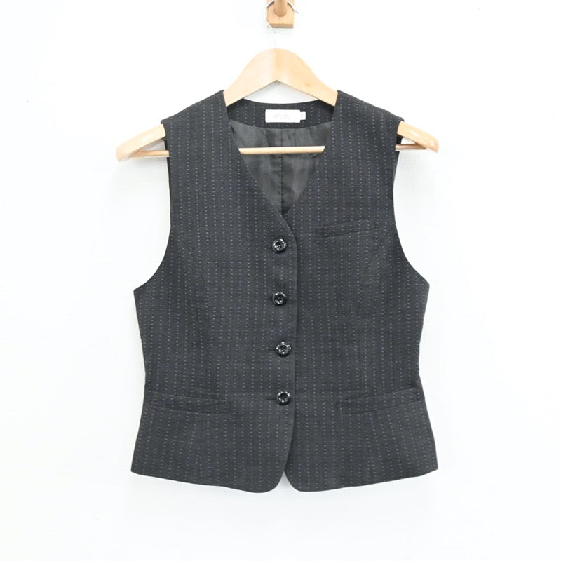 【中古】会社制服 事務服 3点 sf003365