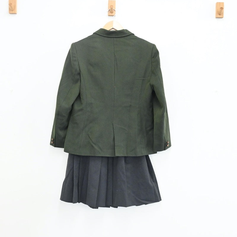 【中古】神奈川県 洗足学園中学校 女子制服 5点（ブレザー・ニット・スカート）sf003372