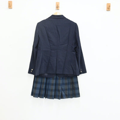 【中古】埼玉県 入間向陽高校 女子制服 4点（ブレザー・ニット・スカート）sf003383