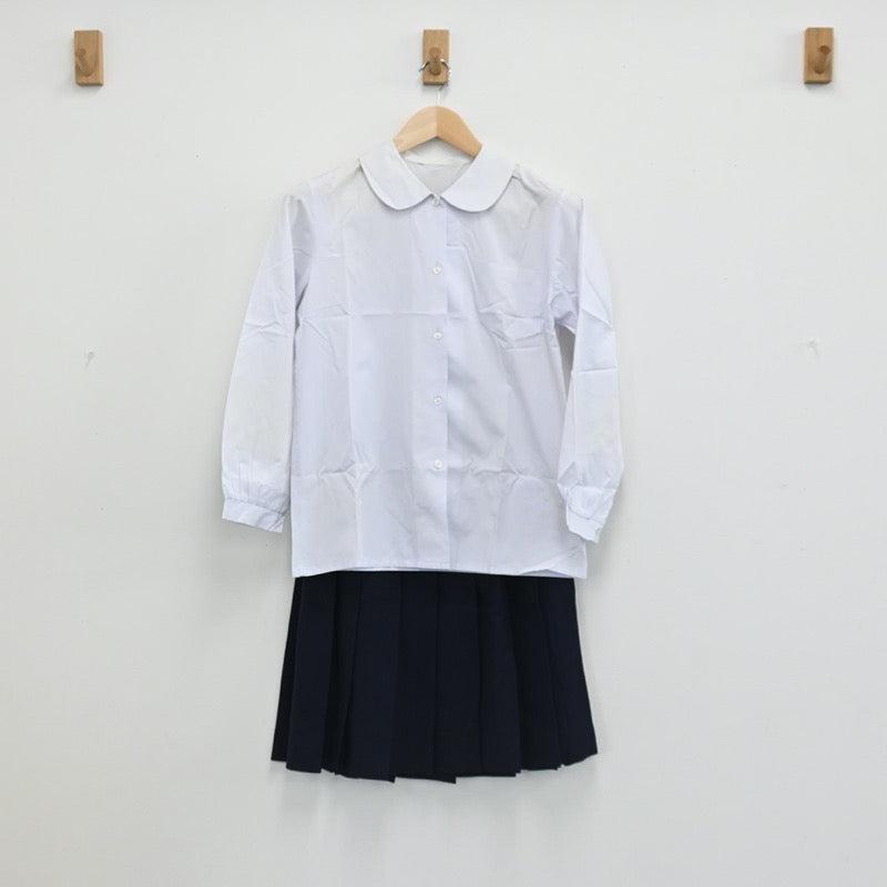 【中古】青森県 八戸学院光星高校 女子制服 5点（ブレザー・シャツ・ニット・スカート）sf003390