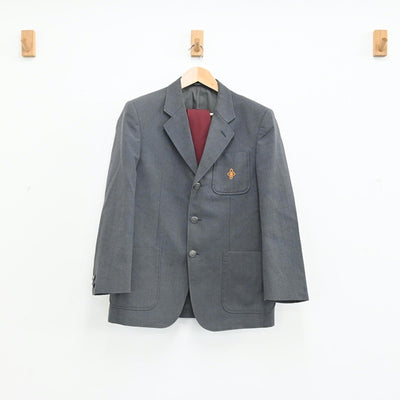 【中古】東京都 大森第十中学校 男子制服 3点（ブレザー・ズボン）sf003403