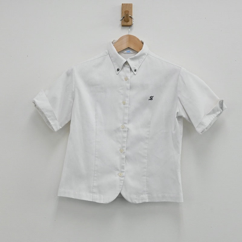 【中古】栃木県 作新学院高等学校 女子制服 1点（シャツ）sf003407