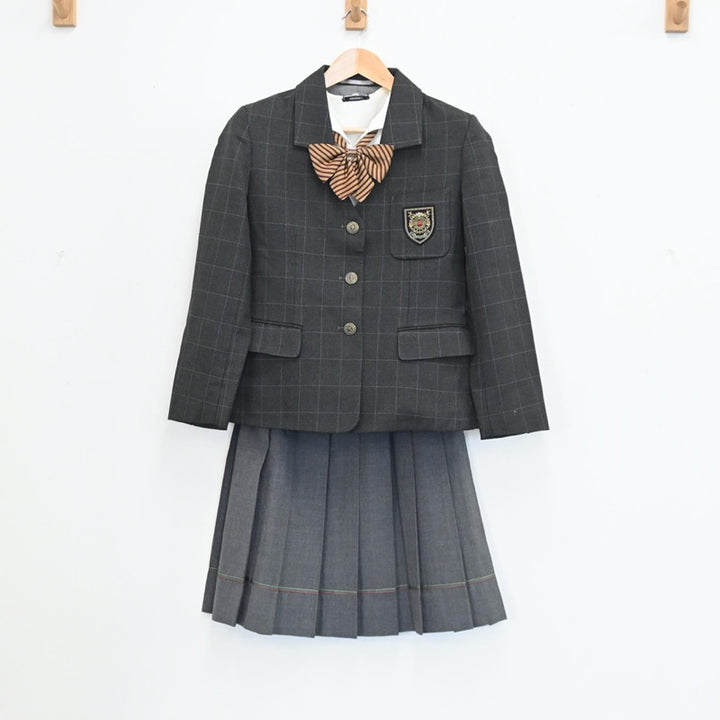 【中古制服】東京都 桜美林中学校 女子制服 6点（ブレザー・シャツ・ニットベスト・ベスト・スカート）sf003408【リサイクル学生服】 | 中古制服 通販パレイド