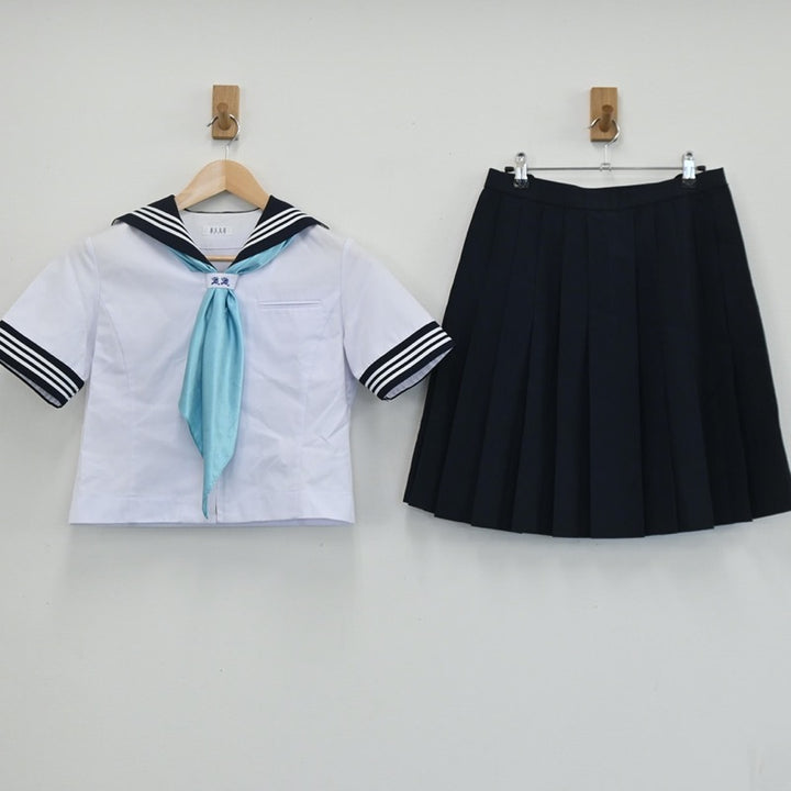 中古制服】東京都 昭和女子大学付属昭和中学校 女子制服 3点（セーラー服・スカート）sf003422【リサイクル学生服】 | 中古制服通販パレイド