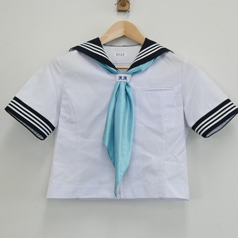 【中古】東京都 昭和女子大学付属昭和中学校 女子制服 3点（セーラー服・スカート）sf003422