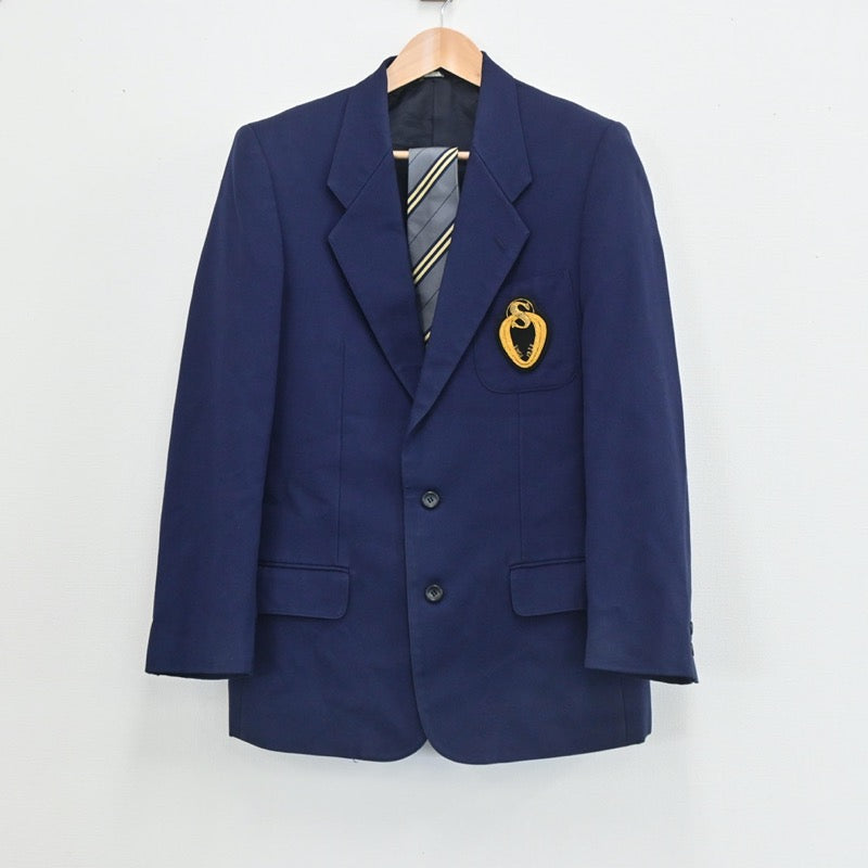 【中古】東京都 青稜中学高等学校 男子制服 4点（ブレザー・ズボン・ズボン）sf003429