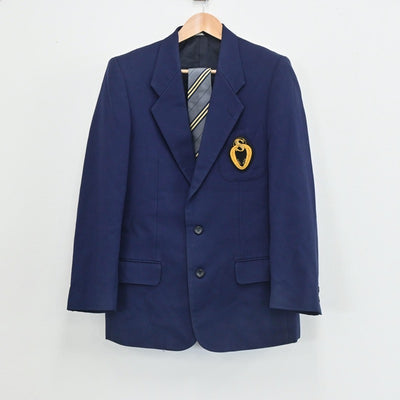 【中古】東京都 青稜中学高等学校 男子制服 4点（ブレザー・ズボン・ズボン）sf003429
