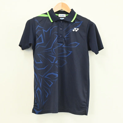 【中古】岩手県 水沢第一高等学校　バドミントン部ユニフォーム 男子制服 2点（部活ユニフォーム 上）sf003436