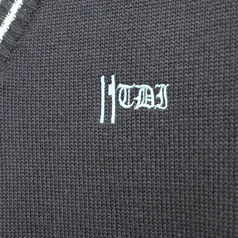 【中古】東京都 拓殖大学第一高等学校 女子制服 2点（シャツ・ニットベスト）sf003452